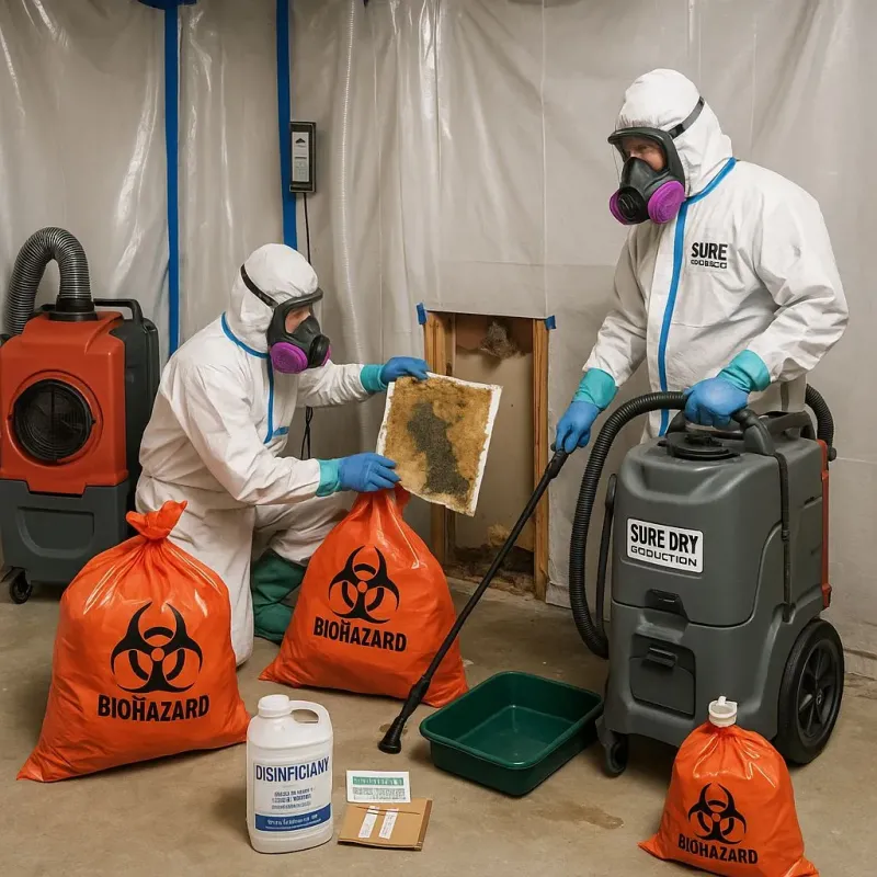 Contaminated Water Handling Protocols process in Randolph, VT