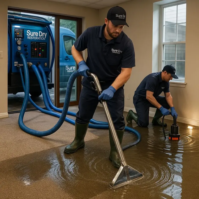 Water Extraction and Removal process in Randolph, VT